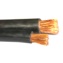 Cable de soldadura de goma condactor de cobre 70mm2 libre de oxícido redondo